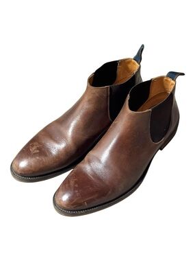 Rodd & Gunn Brown Men’s 44 Leather Chukka Chelsea Boots